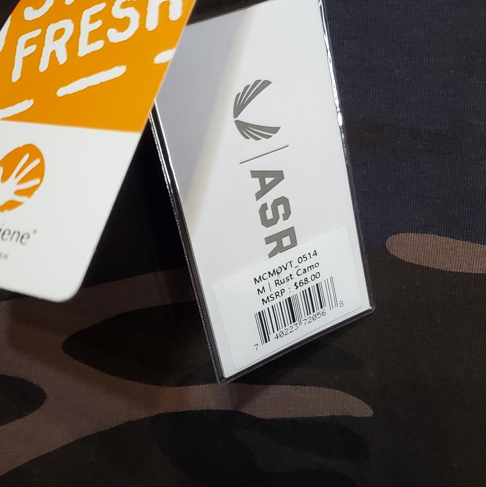 33. NWT - ASRV 0514 Rust Camouflage T-Shirt - Picture 7 of 13